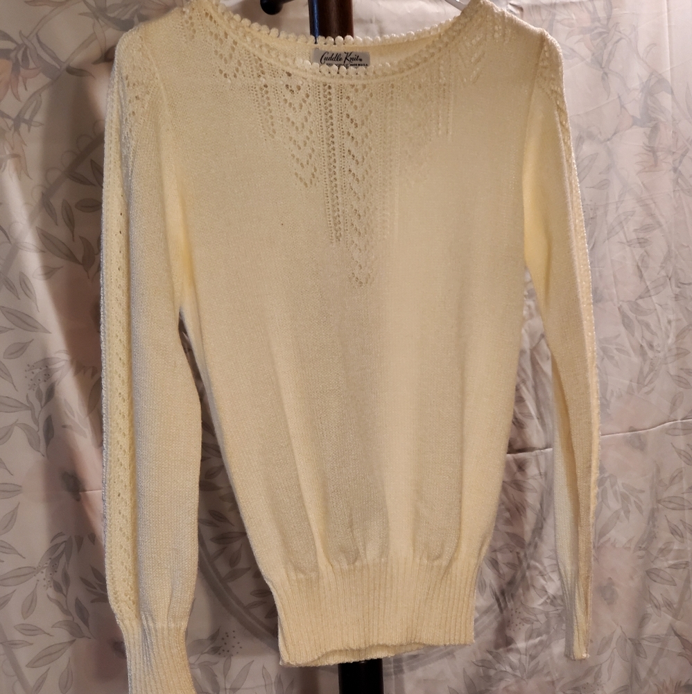 True vintage Cuddle Knits Sweater